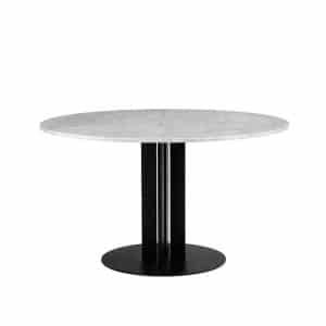 Normann Copenhagen Scala rundt spisebord - Hvid marmor - Ø130 cm