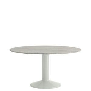 Muuto Midst Table - Dia.140cm - Grey Marble - Base Farve | Grey